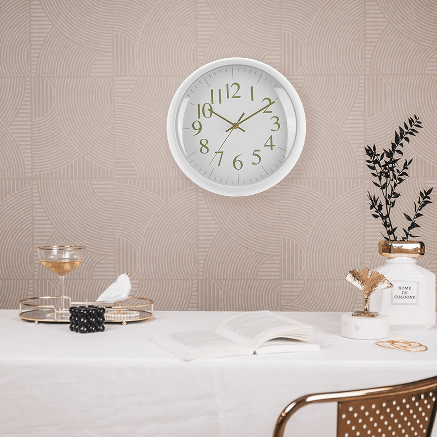 Emeka White Wall Clock Emeka White Wall Clock Mandaue Foam