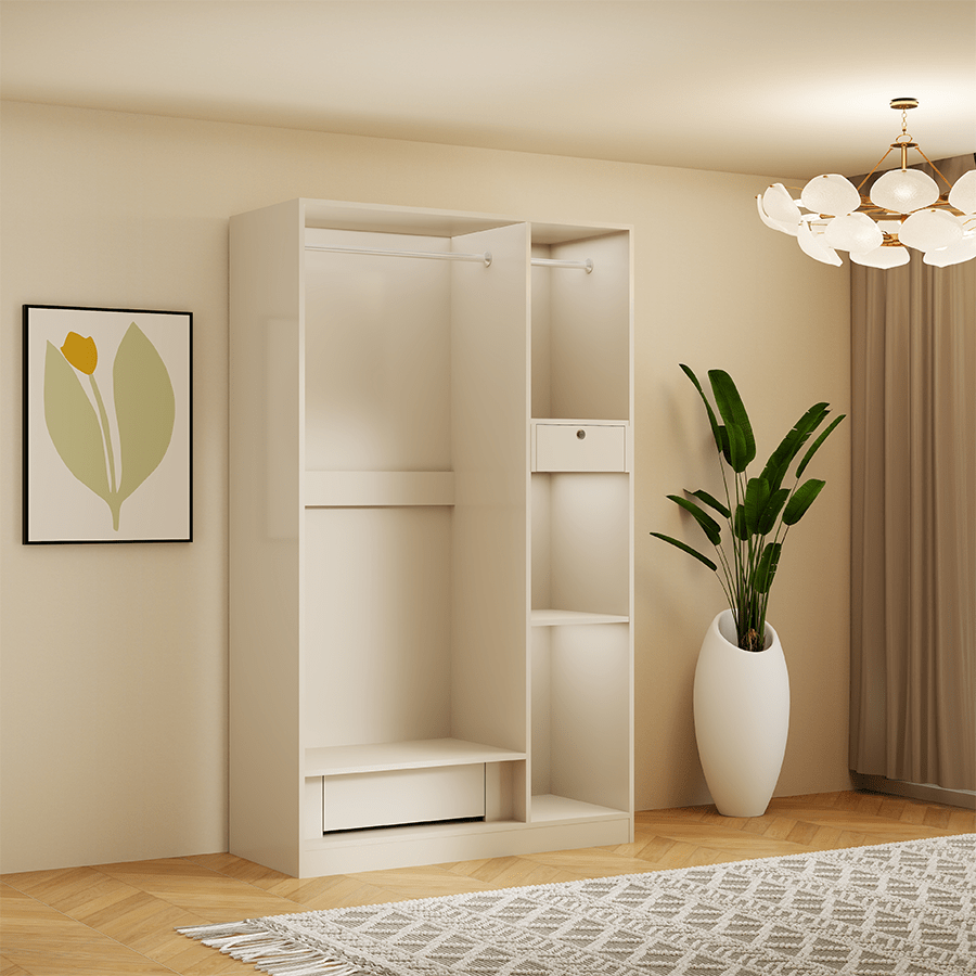 Emil 3 Door Hinge Wardrobe