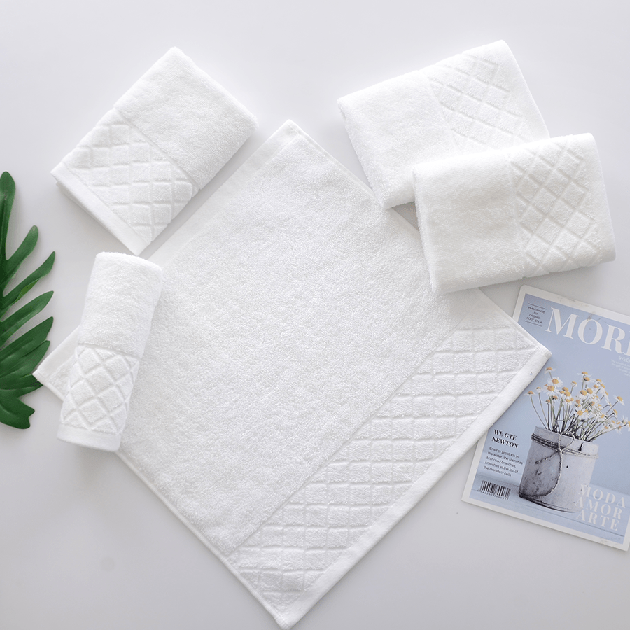 MORE EMMA OPTIONS Emma Face Towel Emma Face Towel White Mandaue Foam