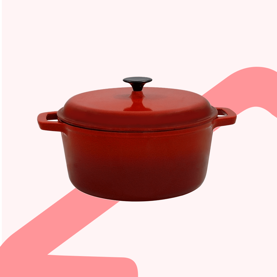 Enameled Cast Iron Pot