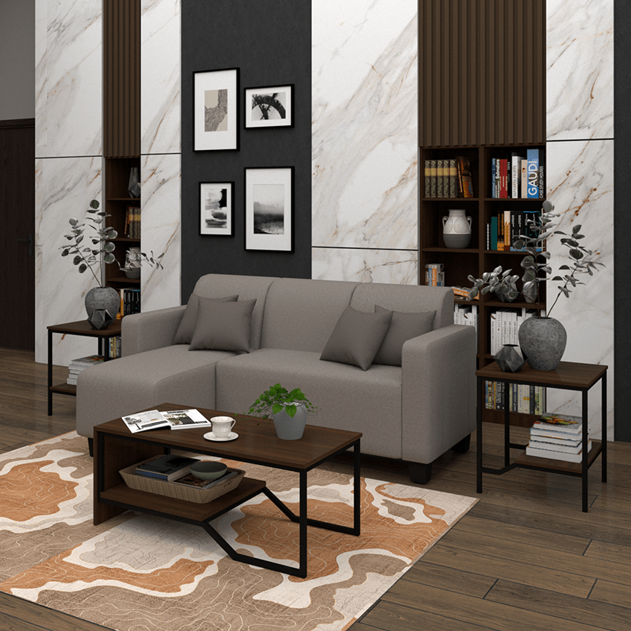 MORE ERIC OPTIONS Eric L-shape 3 Seat with Chaise (Left Facing) Sofa Eric L-shape 3 Seat with Chaise (Left Facing) Sofa Mandaue Foam