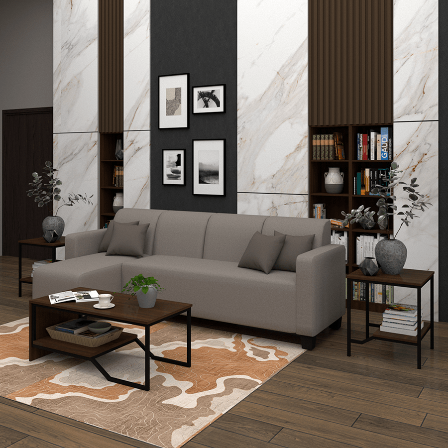 MORE ERIC OPTIONS Eric L-shape 4 Seat with Chaise (Left Facing) Sofa Eric L-shape 4 Seat with Chaise (Left Facing) Sofa Mandaue Foam