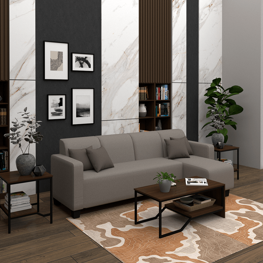 MORE ERIC OPTIONS Eric L-shape 4 Seat with Chaise (Right Facing) Sofa Eric L-shape 4 Seat with Chaise (Right Facing) Sofa Mandaue Foam