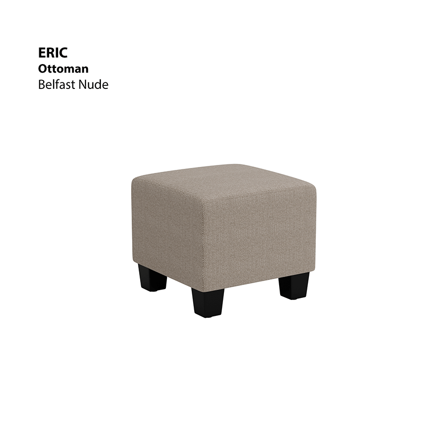 MORE ERIC OPTIONS Eric Ottoman Eric Ottoman Fabric Belfast Nude Mandaue Foam