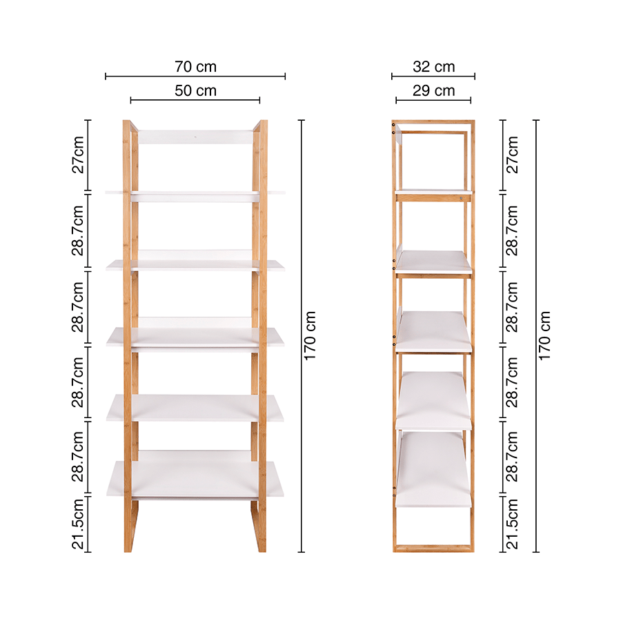 MORE EVERETT OPTIONS Everett Bookcase 5 Tier Everett Bookcase 5 Tier Mandaue Foam