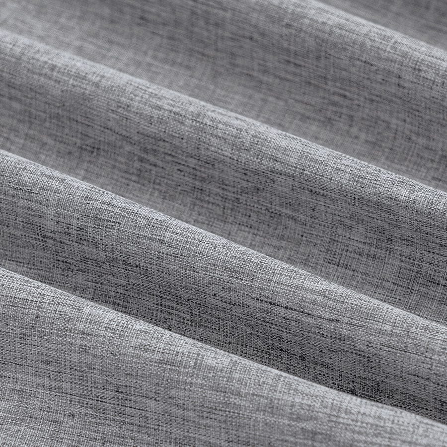Faux Linen Slate Gray 3pc Sheet Set