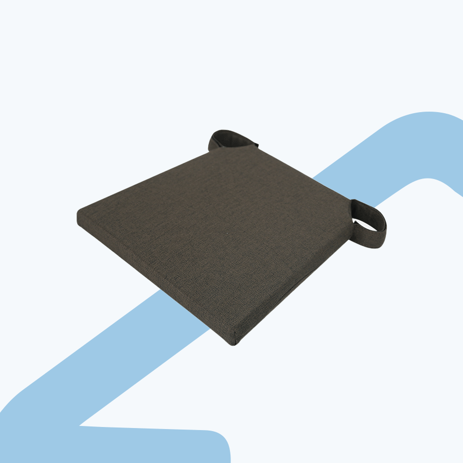 Foam Seatpad with Velcro Plain