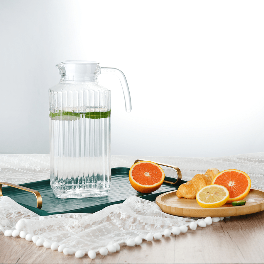 Fresca Glass Pitcher with Lid - 64oz Fresca Glass Pitcher with Lid - 64oz Mandaue Foam