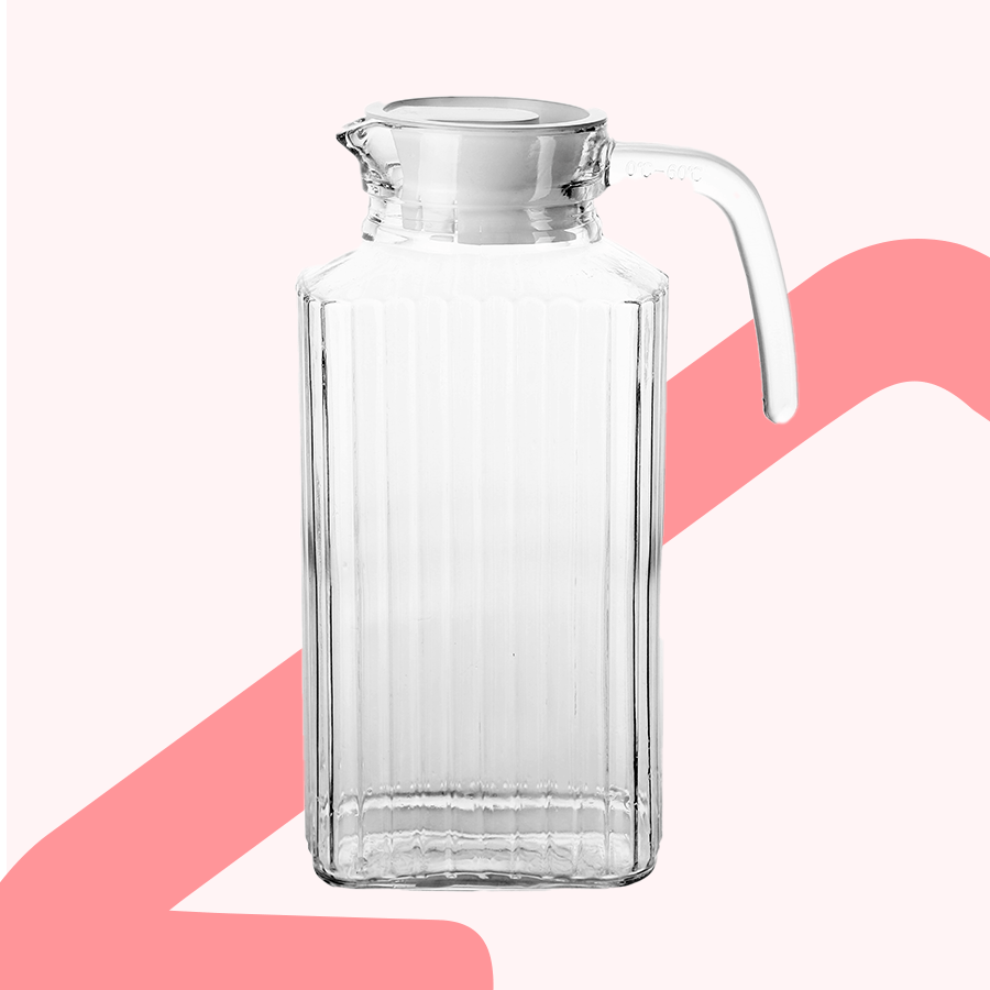 Fresca Glass Pitcher with Lid - 64oz