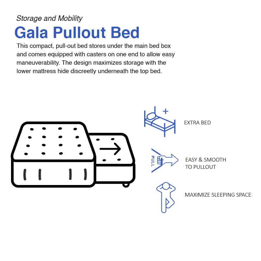 Gala Pull-Out Bed Box