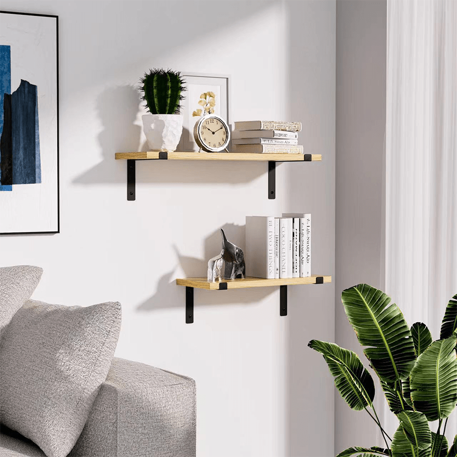 MORE GENIUS OPTIONS Genius Wall Shelf - 48x15x10 cm Genius Wall Shelf - 48x15x10 cm Oak Mandaue Foam