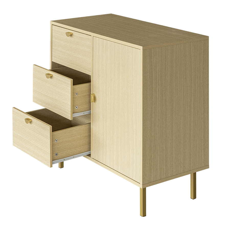 MORE GEORGINE OPTIONS Georgine 1 Door 3 Drawer Buffet Georgine 1 Door 3 Drawer Buffet Mandaue Foam