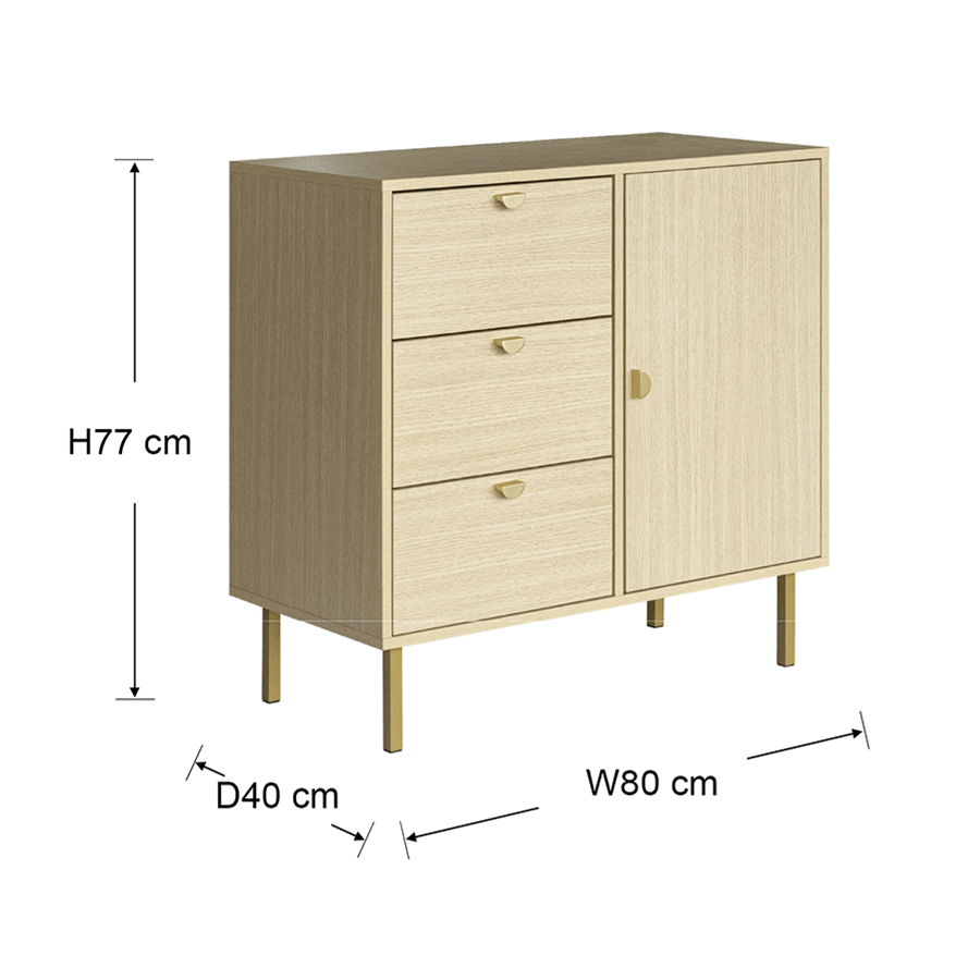 MORE GEORGINE OPTIONS Georgine 1 Door 3 Drawer Buffet Georgine 1 Door 3 Drawer Buffet Mandaue Foam
