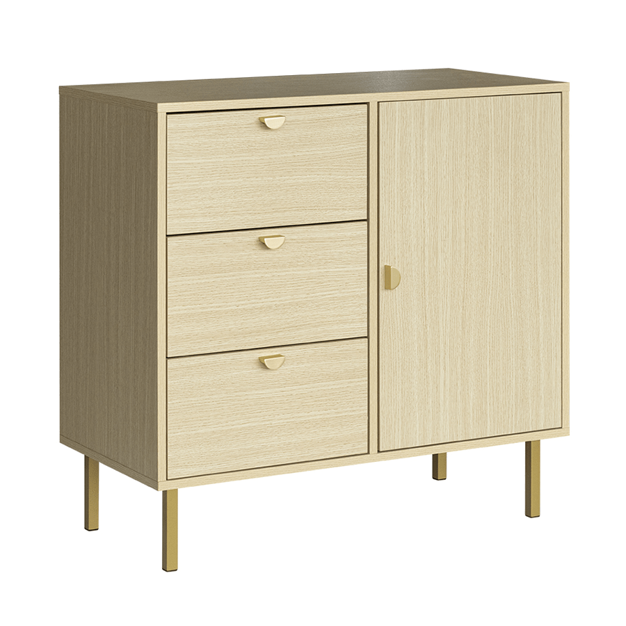 MORE GEORGINE OPTIONS Georgine 1 Door 3 Drawer Buffet Georgine 1 Door 3 Drawer Buffet Maple Mandaue Foam