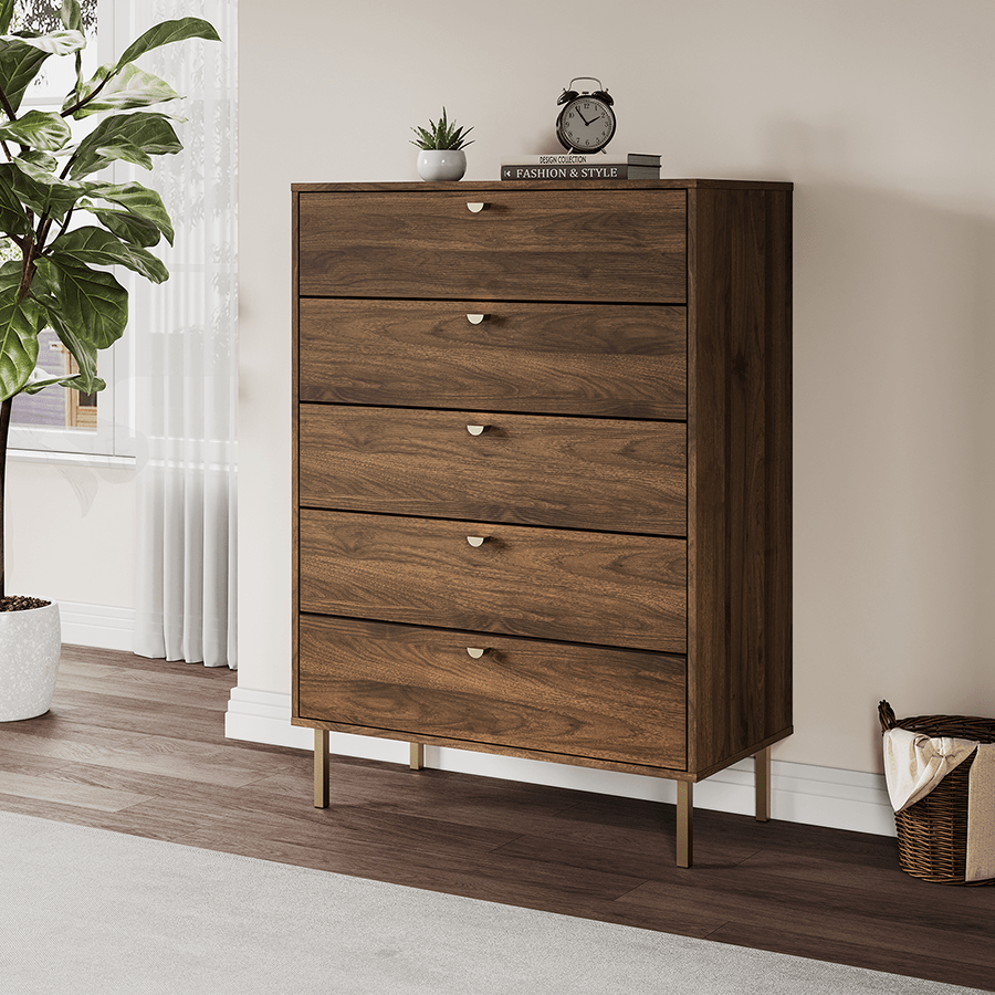 MORE GEORGINE OPTIONS Georgine 5 Chest of Drawer Georgine 5 Chest of Drawer Mandaue Foam