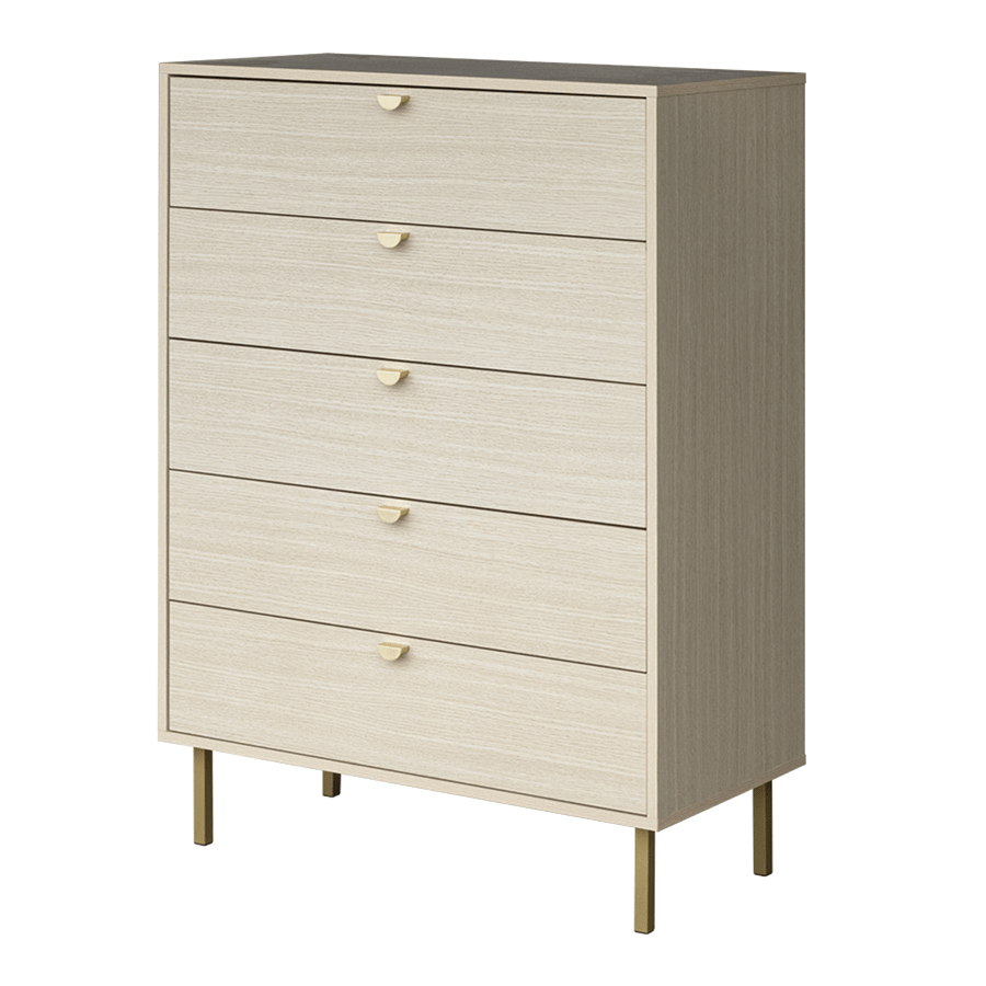 MORE GEORGINE OPTIONS Georgine 5 Chest of Drawer Georgine 5 Chest of Drawer Maple Mandaue Foam