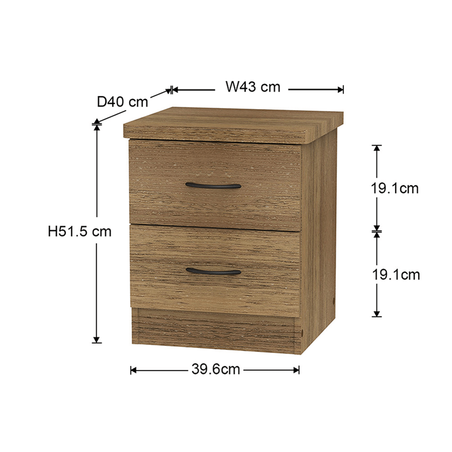 Geraine 2 Drawer Nightstand Geraine 2 Drawer Nightstand Mandaue Foam