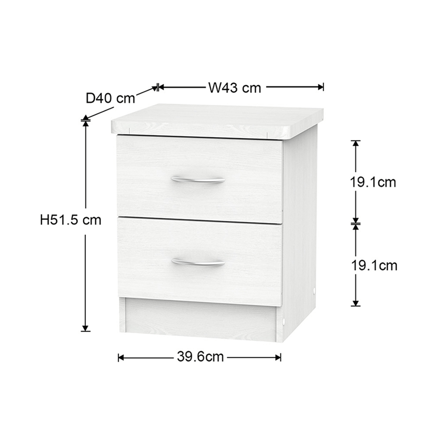 Geraine 2 Drawer Nightstand Geraine 2 Drawer Nightstand Mandaue Foam