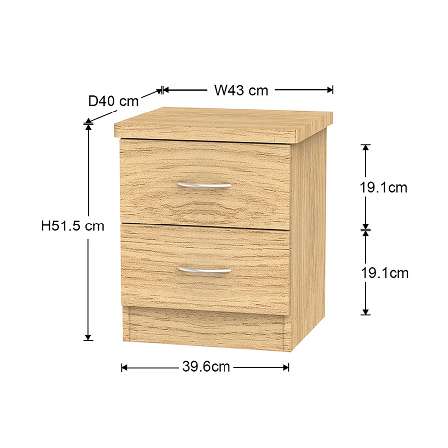 Geraine 2 Drawer Nightstand Geraine 2 Drawer Nightstand Mandaue Foam