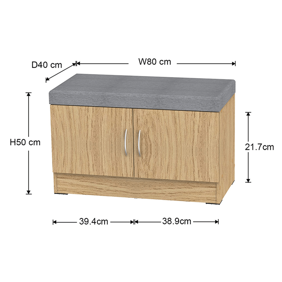 Gerry 2 Door Shoe Bench Gerry 2 Door Shoe Bench Mandaue Foam