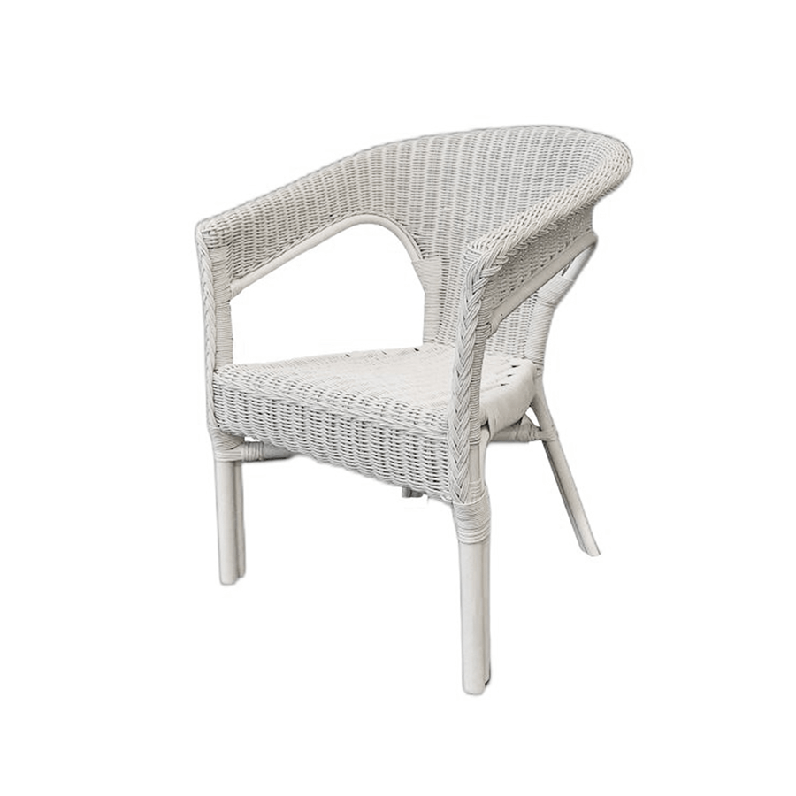 Gorda Wicker Armchair Gorda Wicker Armchair White Mandaue Foam