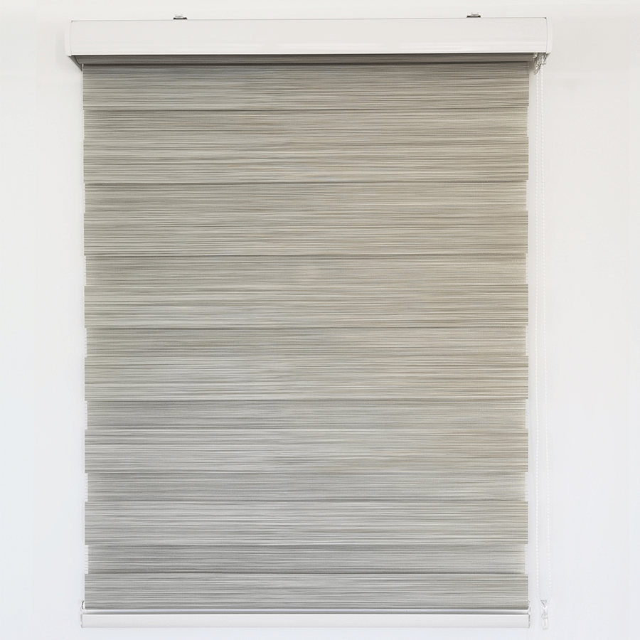 Grey Linen Zebra Semi-Blackout Blinds Grey Linen Zebra Semi-Blackout Blinds Mandaue Foam