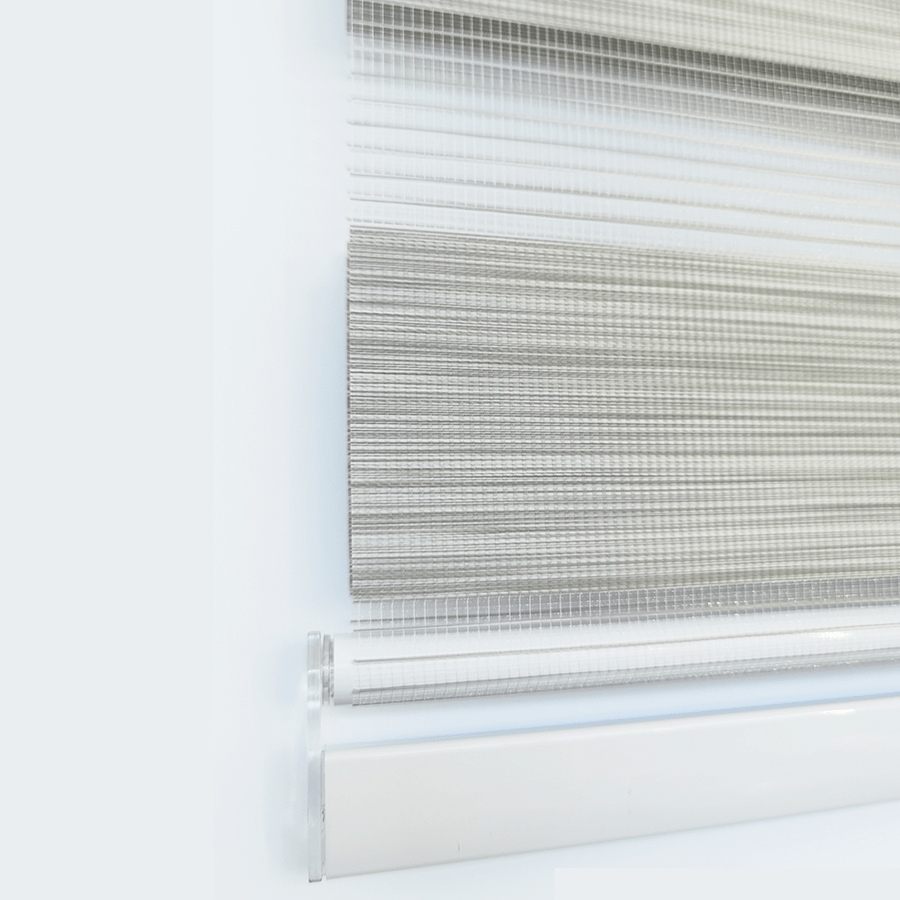 Grey Linen Zebra Semi-Blackout Blinds Grey Linen Zebra Semi-Blackout Blinds Mandaue Foam