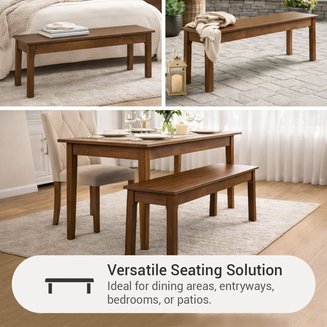 Gunter Wooden Bench