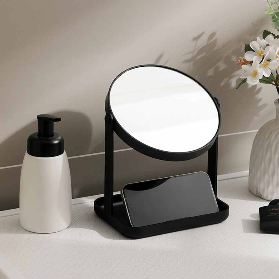 Han Magnifying Mirror with Phone Stand Han Magnifying Mirror with Phone Stand Mandaue Foam