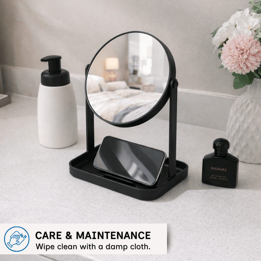 Han Magnifying Mirror with Phone Stand