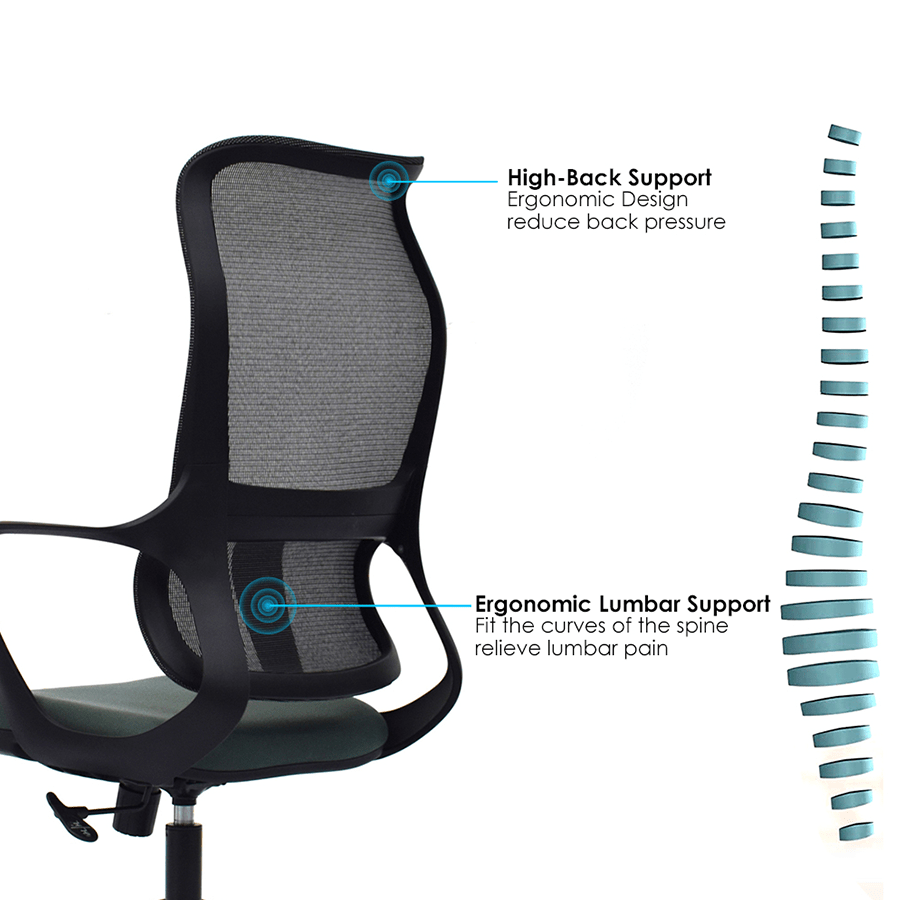 Harlow High Back Office Chair Harlow High Back Office Chair Mandaue Foam