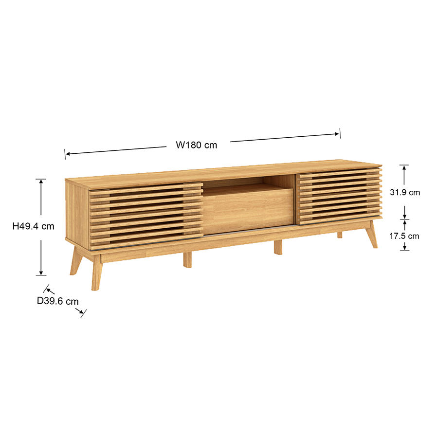 MORE HARU OPTIONS Haru 180 cm TV Cabinet Haru 180 cm TV Cabinet Mandaue Foam