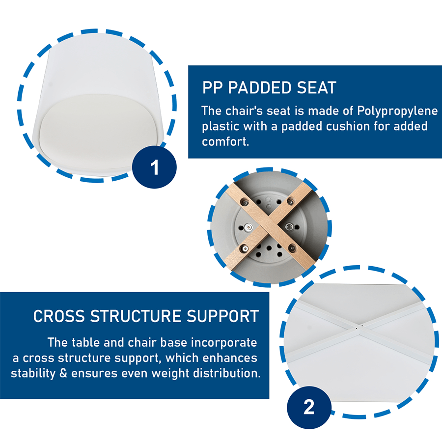 Hashim 4 Seater Dining Set