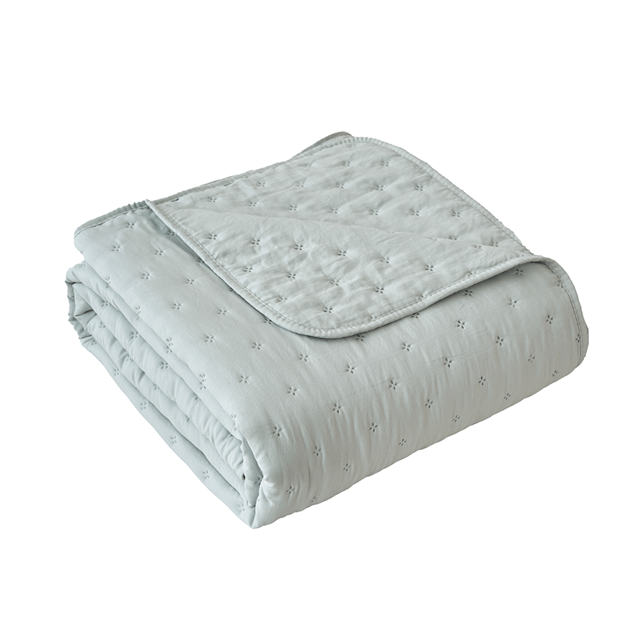 Holly Bedspread - Green