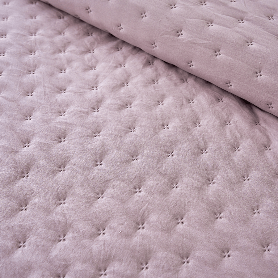 Holly Bedspread - Purple