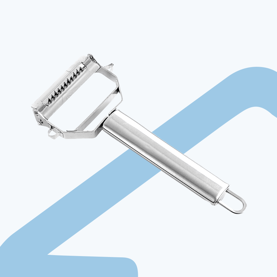 Ian Stainless Steel 2 in 1 Peeler