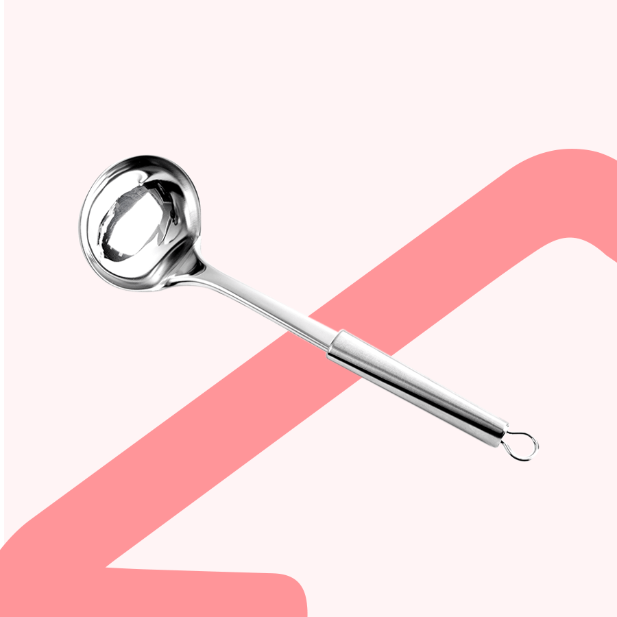Ian Stainless Steel Soup Ladle