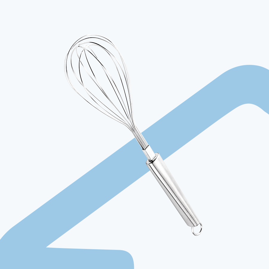 Ian Stainless Steel Whisk