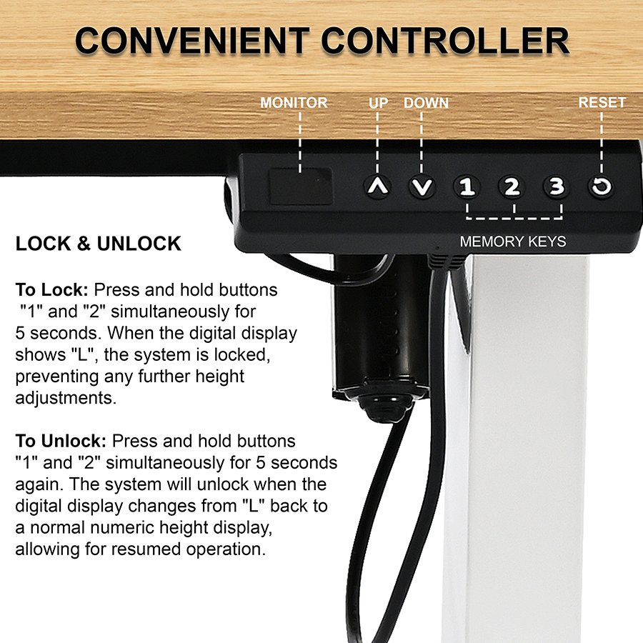 Indra Electrical Sit Stand Desk