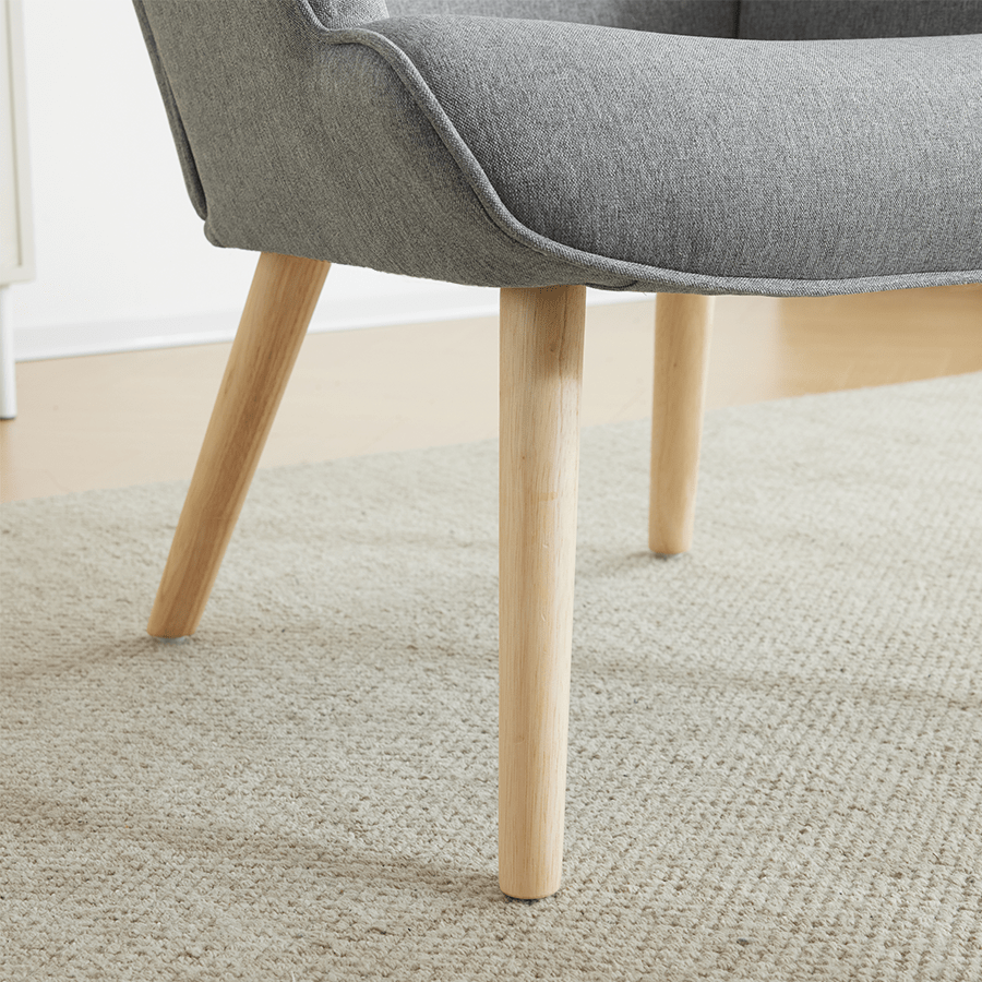 Ivan Armchair with Foot Stool Ivan Armchair with Foot Stool Mandaue Foam