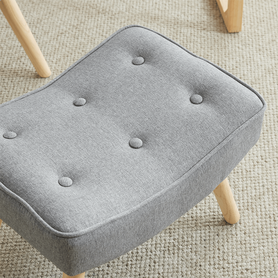 Ivan Armchair with Foot Stool Ivan Armchair with Foot Stool Mandaue Foam