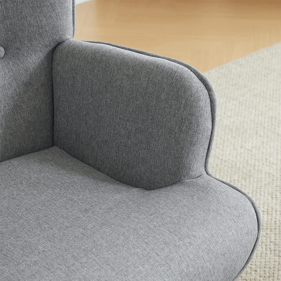 Ivan Armchair with Foot Stool Ivan Armchair with Foot Stool Mandaue Foam