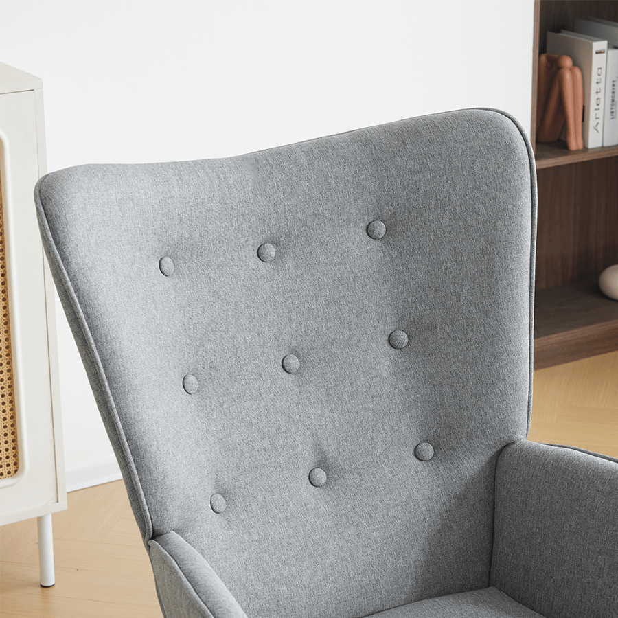 Ivan Armchair with Foot Stool Ivan Armchair with Foot Stool Mandaue Foam