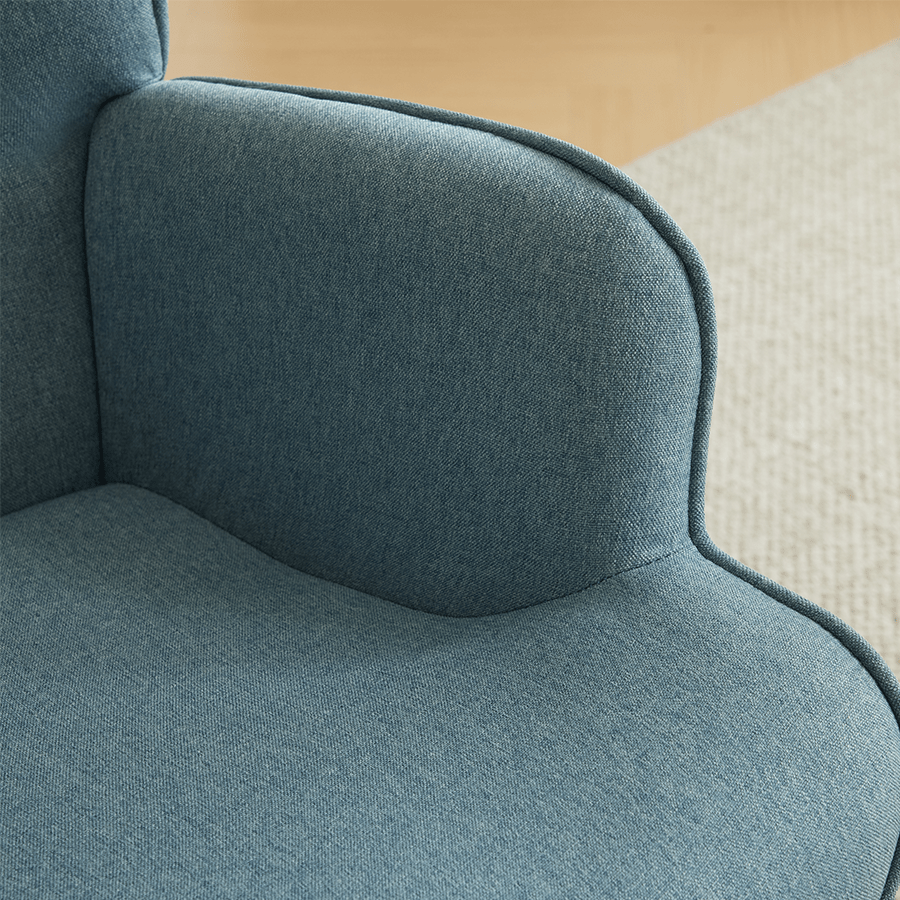 Ivan Armchair with Foot Stool Ivan Armchair with Foot Stool Mandaue Foam