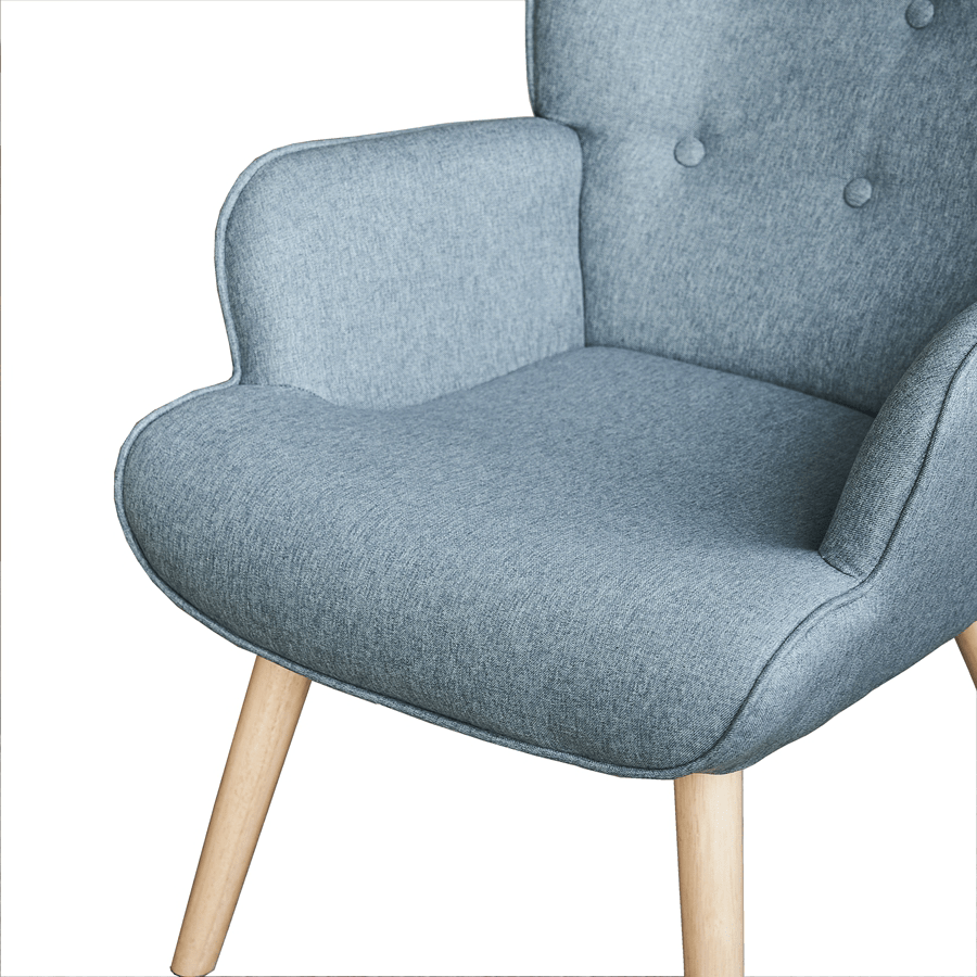Ivan Armchair with Foot Stool Ivan Armchair with Foot Stool Mandaue Foam