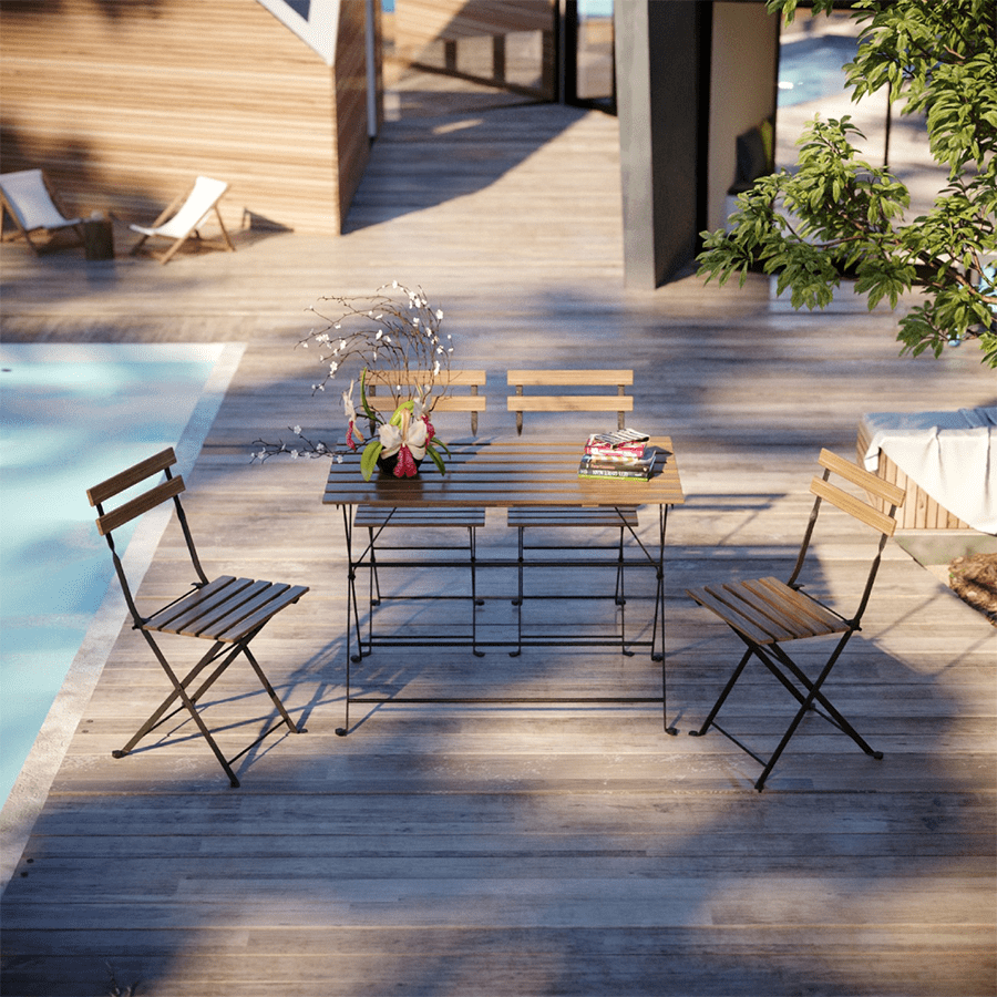Ivy 4 Seater Outdoor Dining Set Ivy 4 Seater Outdoor Dining Set Mandaue Foam