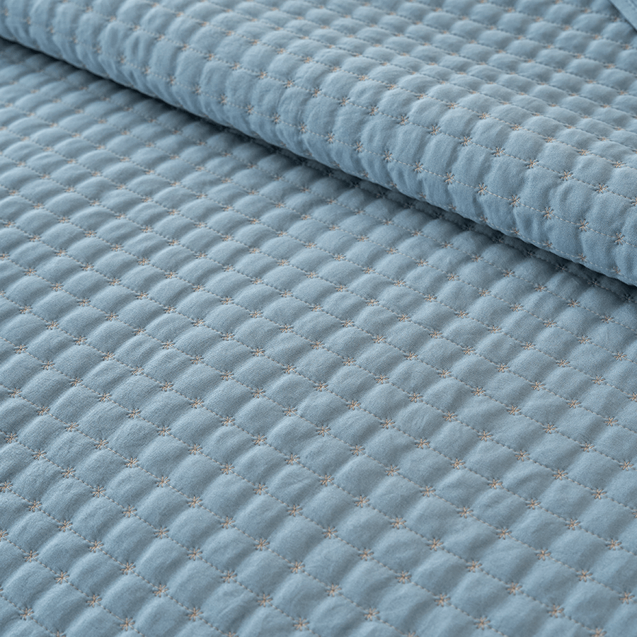 Ivy Bedspread - Blue