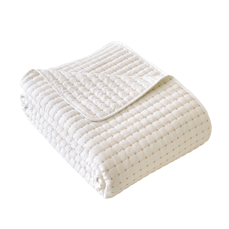 Ivy Bedspread - Pink