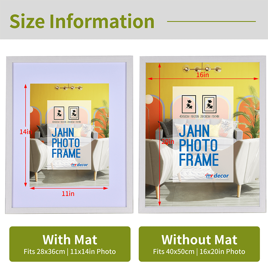 MORE JAHN OPTIONS Jahn Photo Frame 40x50 cm Jahn Photo Frame 40x50 cm Mandaue Foam