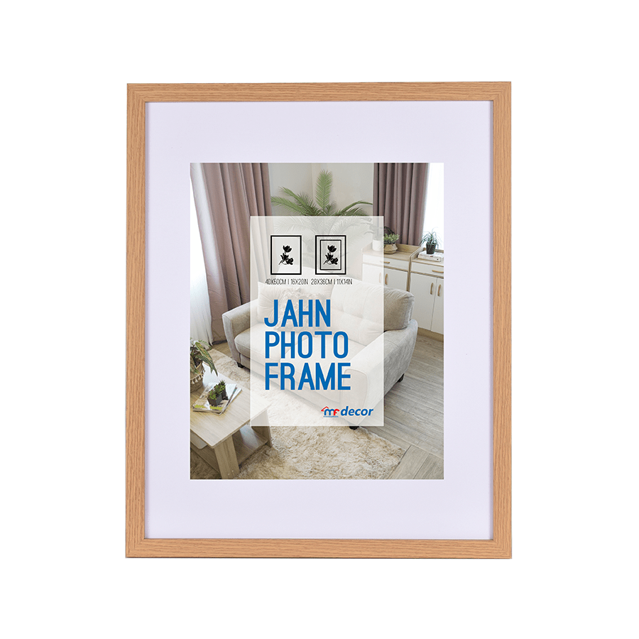 MORE JAHN OPTIONS Jahn Photo Frame 40x50 cm Jahn Photo Frame 40x50 cm Natural Mandaue Foam